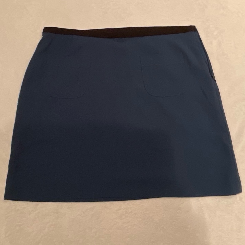 Women’s Forever 21 Navy & Black Mini Skirt With Pockets Juniors’ Size Medium